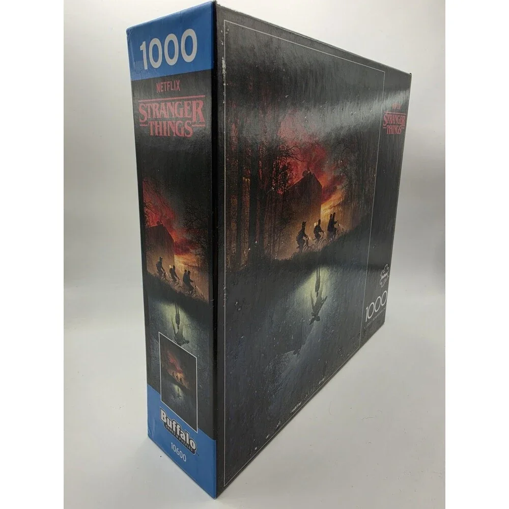 Buffalo Games Stranger Things 1000-Piece Interlocking Cardboard Puzzle